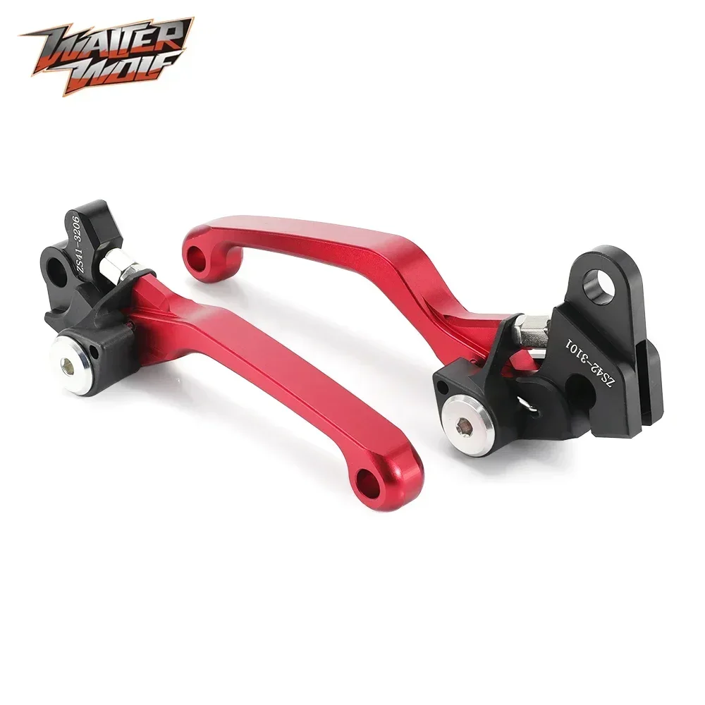 CRF125F Motorcycle Pivot Brake Clutch Levers For HONDA CRF 125F 125 F 2014-2024 Adjustable Folding Brakes Lever Accessories CNC