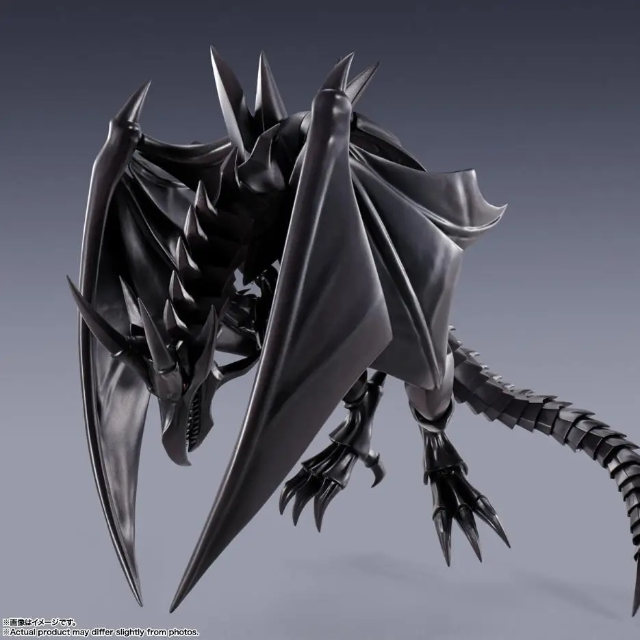 In stock, Bandai SHM real red-eyed black dragon, Chengnei Keye, Game King, genuine monster can be moved.