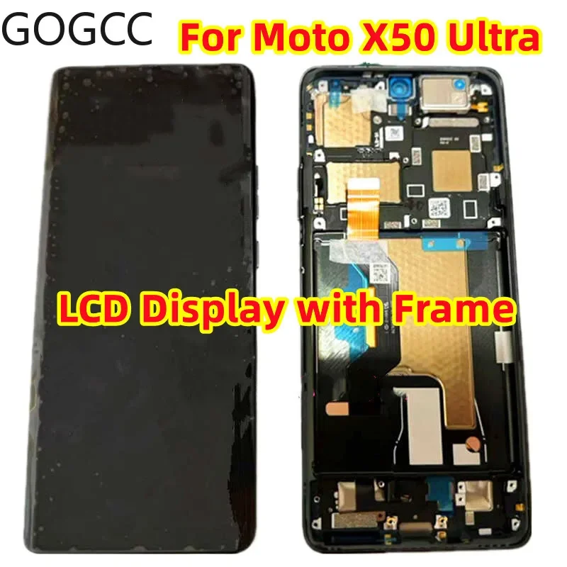 

LCD Original 6.7'' For Motorola X50 Ultra 5G Moto XT2401-2 AMOLED LCD Screen Display Touch Digitizer Assembly Global Replacement