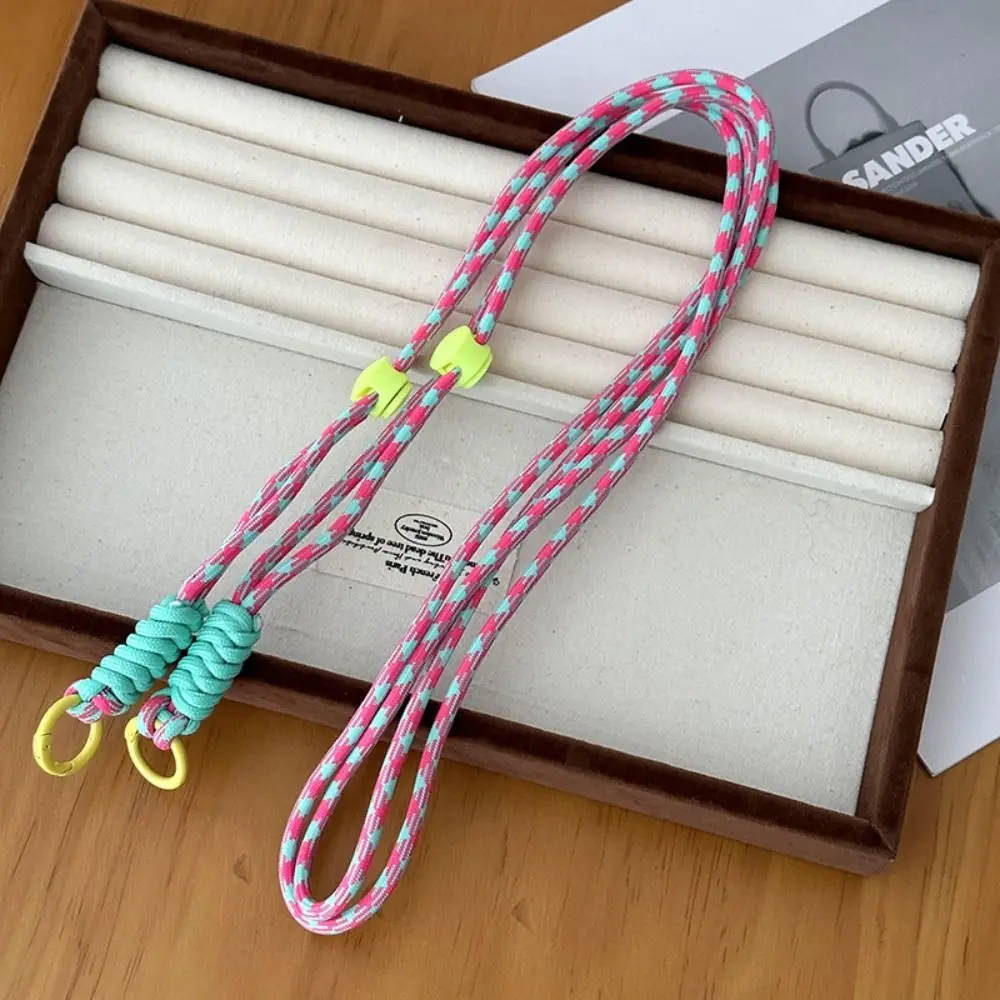 

Cute Replacement Crossbody Bag Chain Strap Adjustable Stripe Phone Hanging Rope Detachable Phone Lanyard Bag Accessories