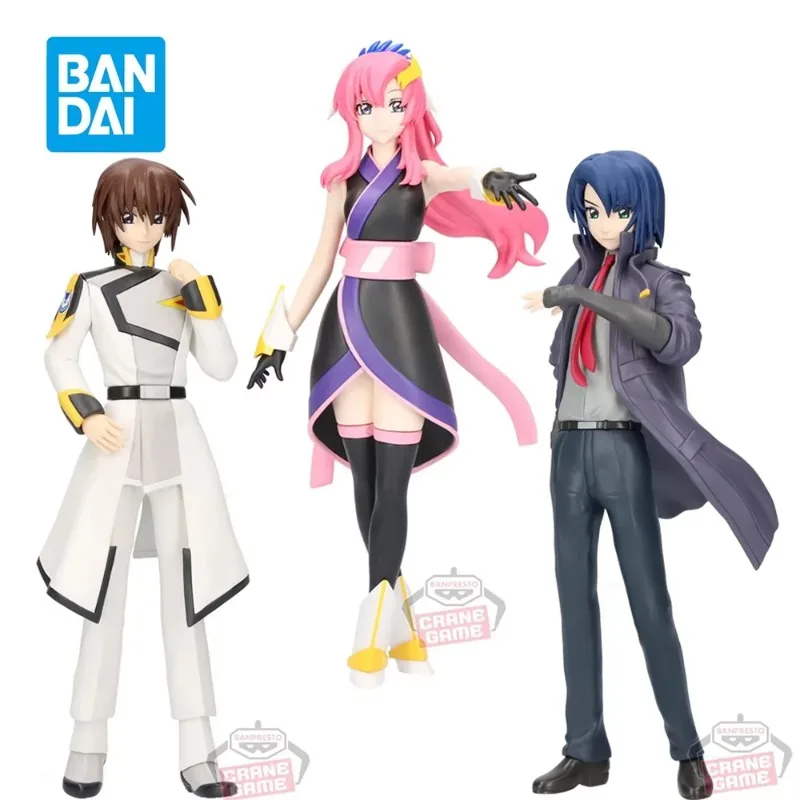 In Stock Bandai Kidou Senshi Gundam Seed Freedom Lacus Clyne Kira Yamato Athrun Zala Anime Figures Model Toys Ornament Gifts