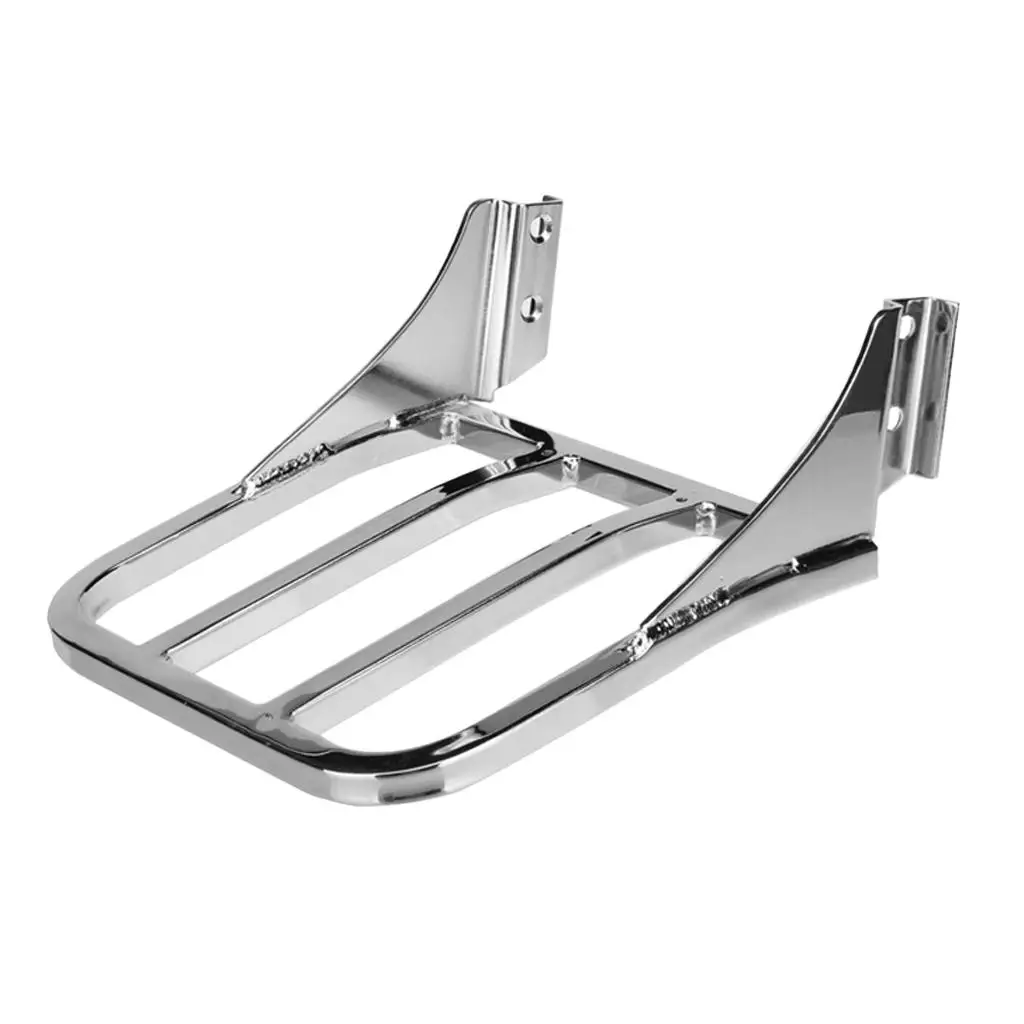 

Motorcycle Chrome Sissy Bar Luggage Rack for XL1200 883