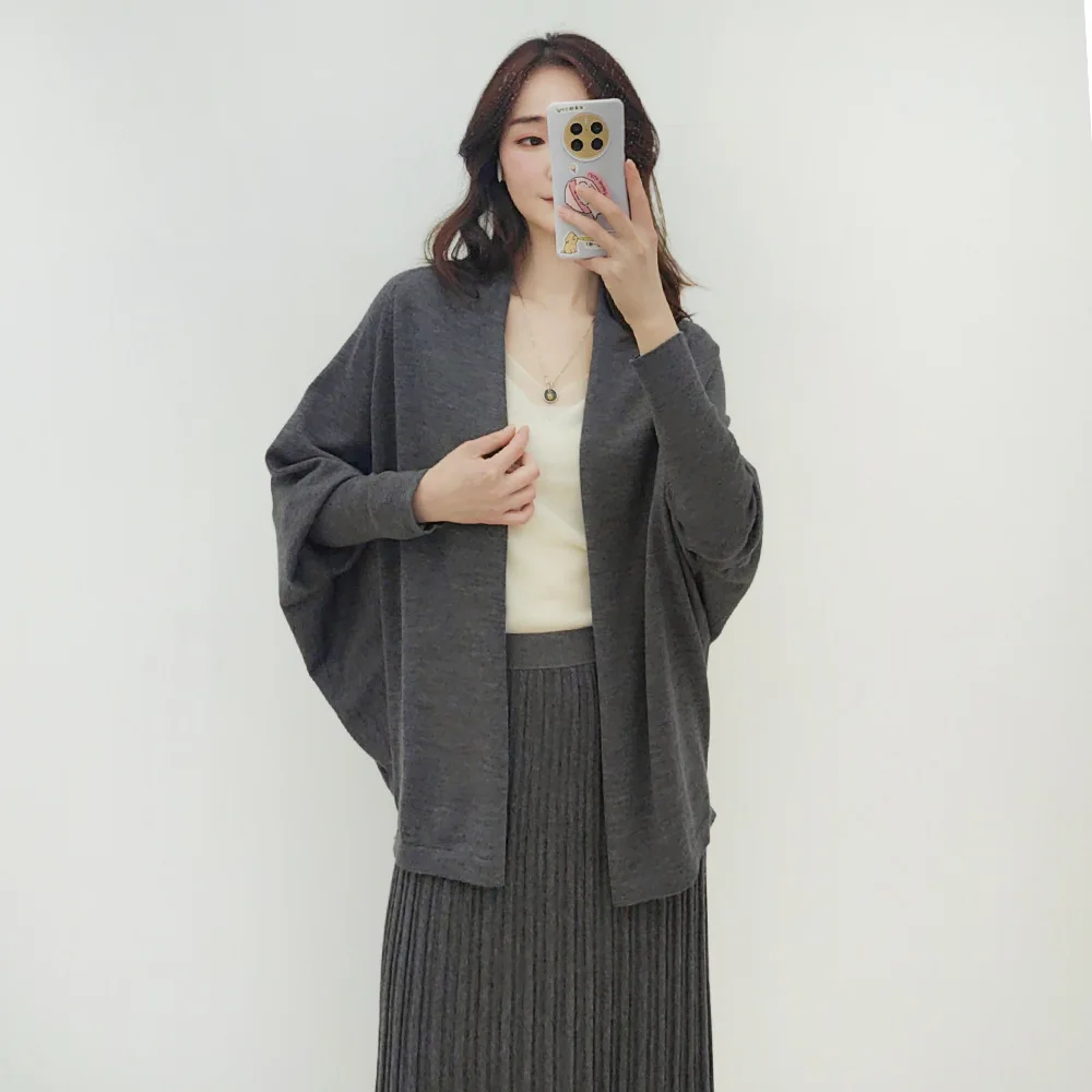 long sleeve wool cardigan fashion women spring knit sweater purple coat style fall woman clothing vintage knitted jacket korean