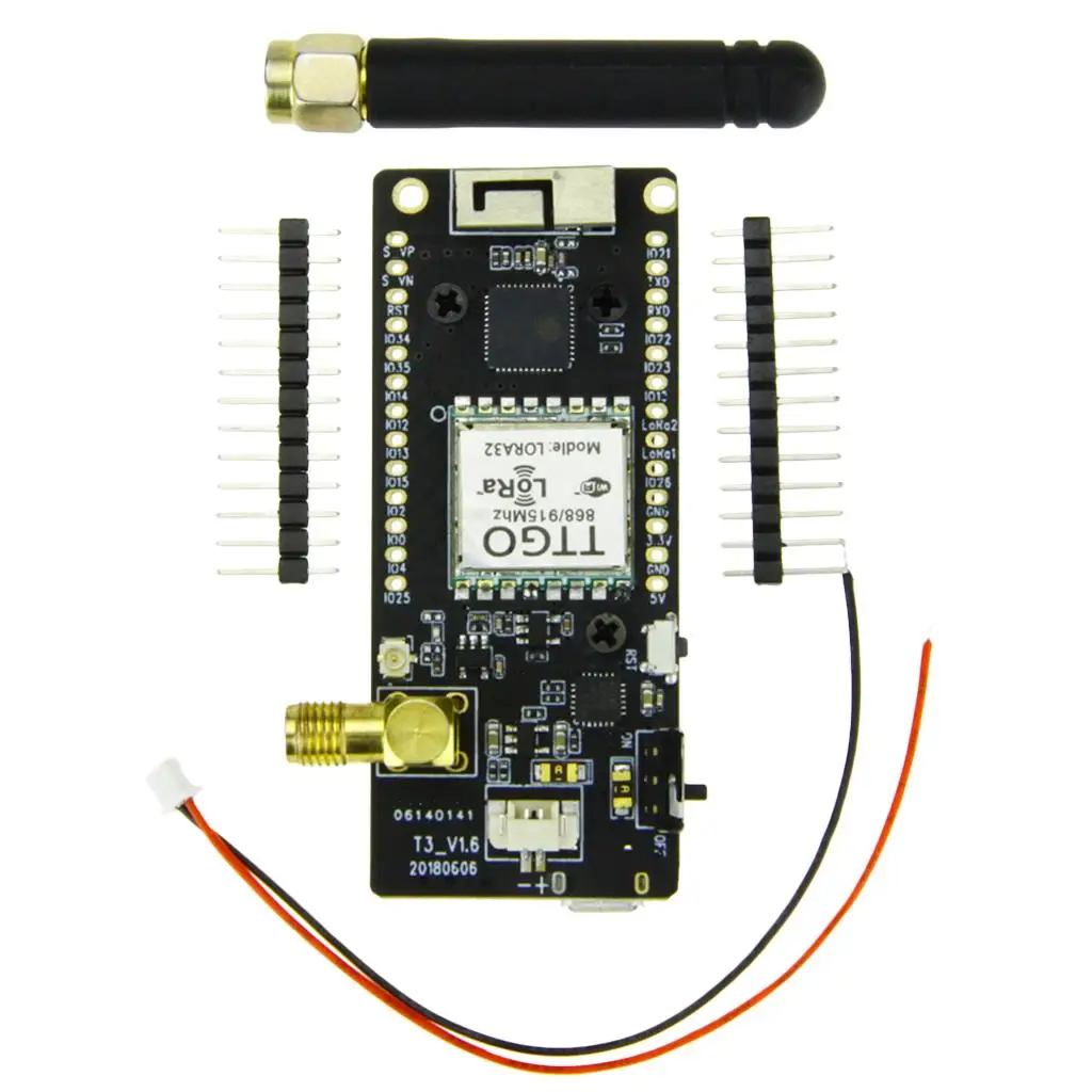 TTGO LORA32 ESP32 433Mhz OLED Bluetooth WiFi Development Module w/ Antenna