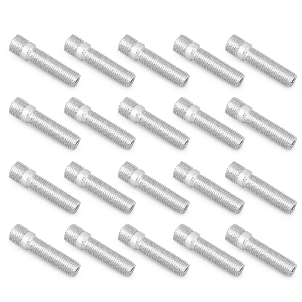 

Комплект для переоборудования колесных шпилек с M14x1.5 на M12x1.5, 20 шт., высота 58 мм, гоночные болты-шпильки для автомобиля BX101107