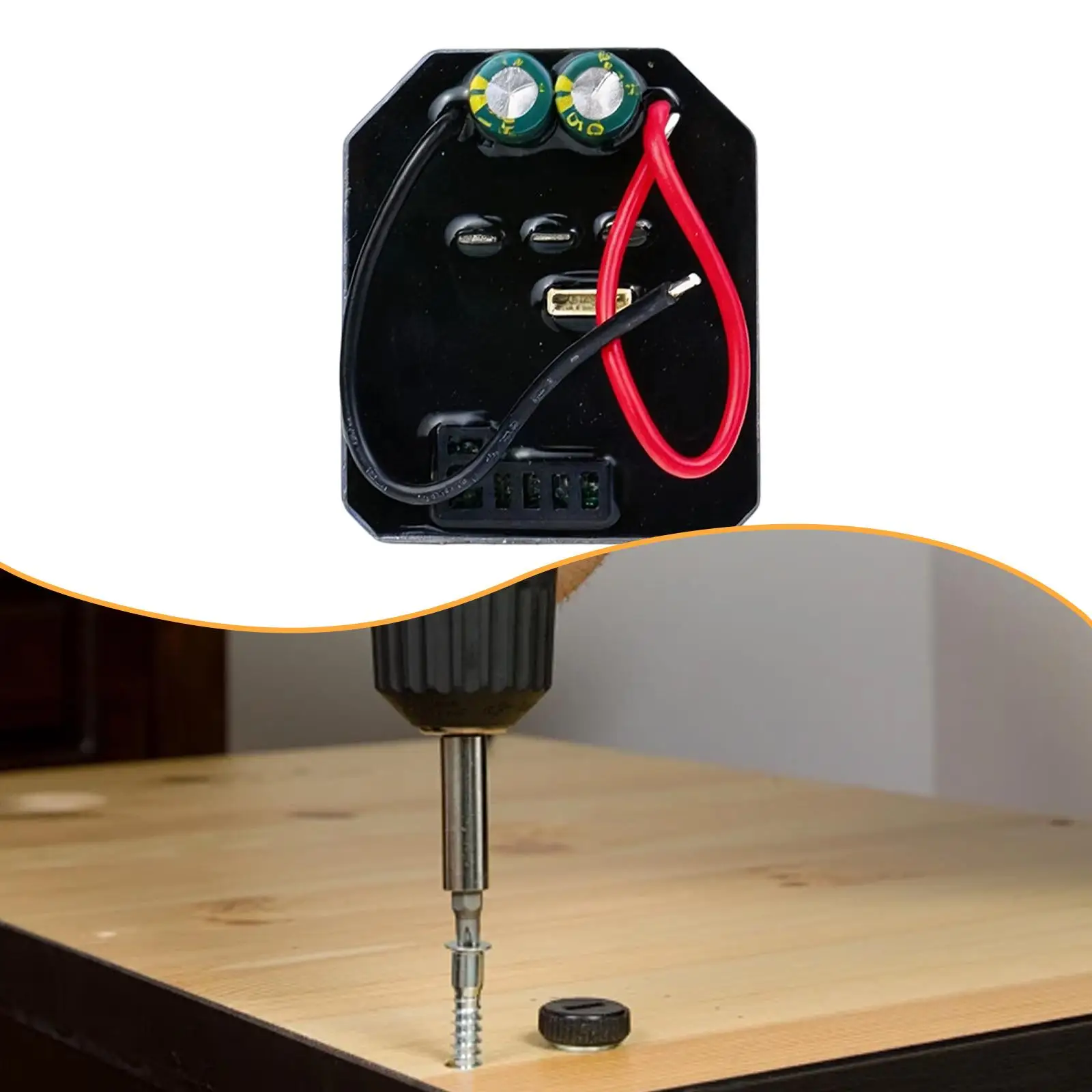 Brushless Electric Drill Drive Board, Functional Replacement, Professional 21V Electric Drill Switch Motherboard