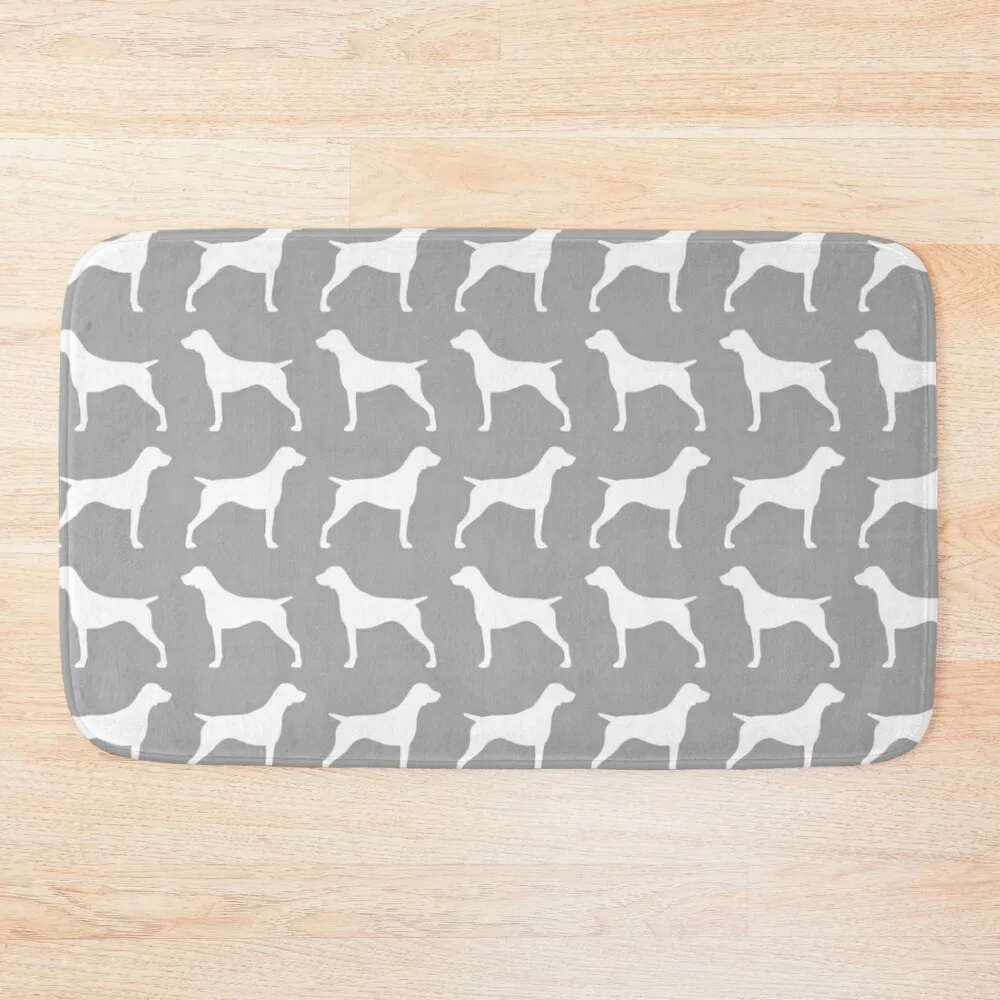 German Shorthaired Pointer Silhouette(s) Bath Mat Anti-Slip Carpet Washable Non-Slip Kitchen Rug Toilet Carpet Mat