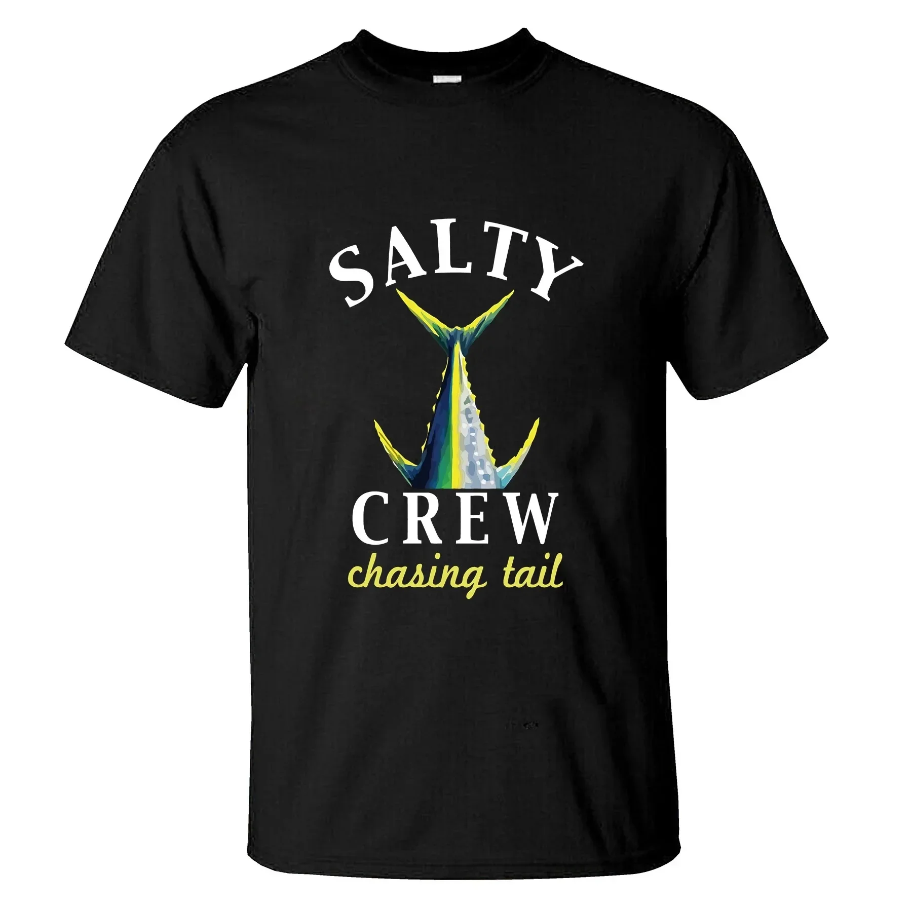 2024 Amazing Tees Male T Shirt Casual Oversized Essential Salty Crew Women Classic Tshirt Men Black T-shirts Graphic Streetwear