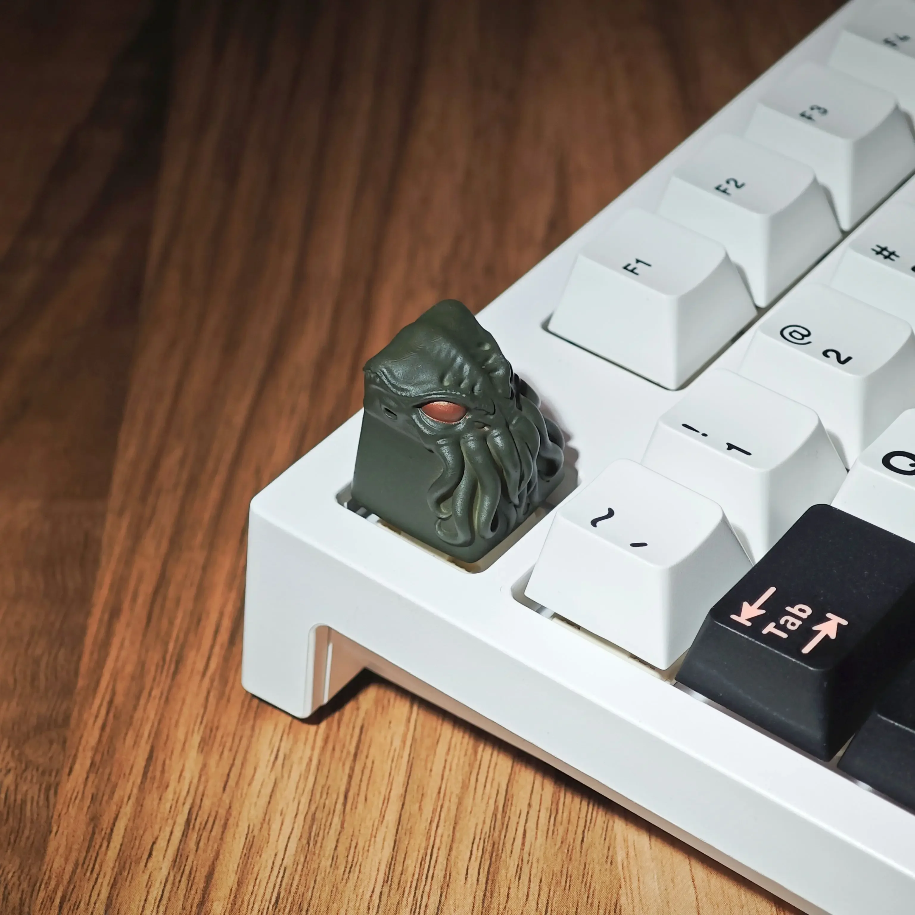 Handmade Resina Keycaps para Teclado Mecânico, Keycaps personalizados, Cthulhu Octopus, Ancient Cross Axis, God Hunting, Gaming Acessórios