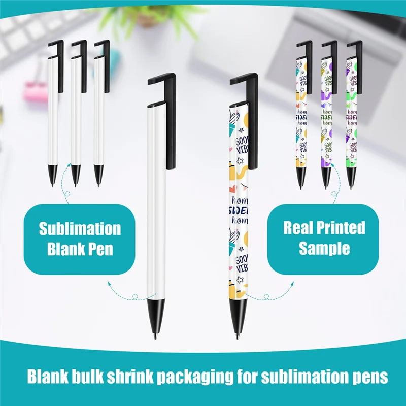 ABKI-1 مجموعة التسامي القلم فارغة السائبة يتقلص التفاف كم حامل هاتف المحمول الألومنيوم التسامي الفراغات التسامي