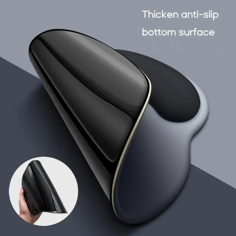 652F Silicone Hand Rest Cushion Pad Wrist Rest Support Mat for Gaming Computer