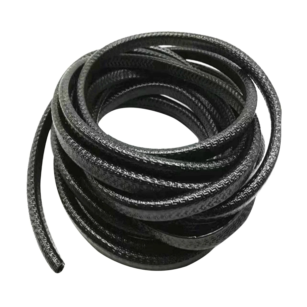 

1pc 5M Universal Car Door Scratch Protector Waterproof Dustproof Strip Easy Install Black Door Seal Strips Car Crash