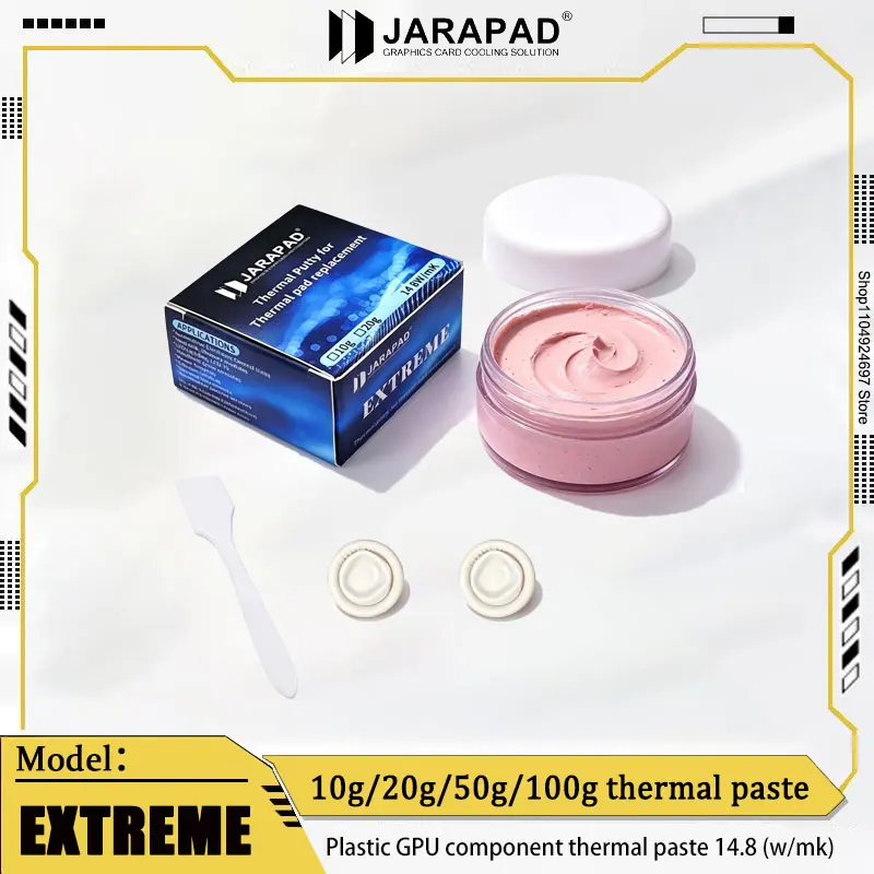 JARAPAD EXTREME Thermal Paste 14.8W/MK Suitable For VGA GPU IC Processor High Performance Thermal Gel 10g/20g/50g/100g