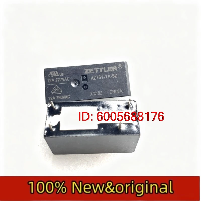 10PCS ZETTLER AZ761-1A-5D 12A set normally open 250VAC