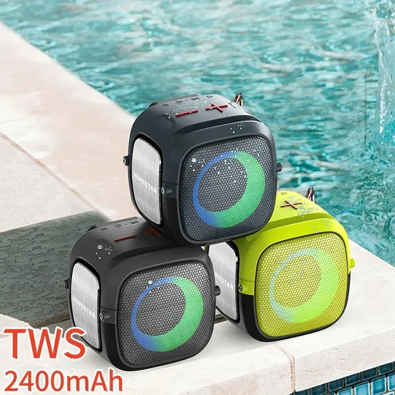 HOPESTAR Wireless Caixa De Som Bluetooth Speaker Bocinas  Waterproof Music Center Party Box Portable Outdoor Mini Subwoofer TWS