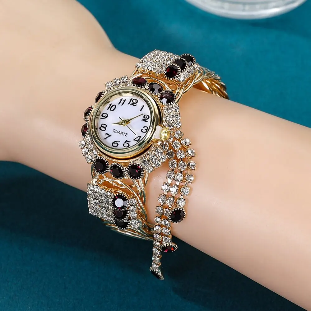 

Ladies Shiny Diamond Watches Fashion Watch for Women Luxury Brand Ladies Casual Women Bracelet Crystal Watches Relogio Feminino