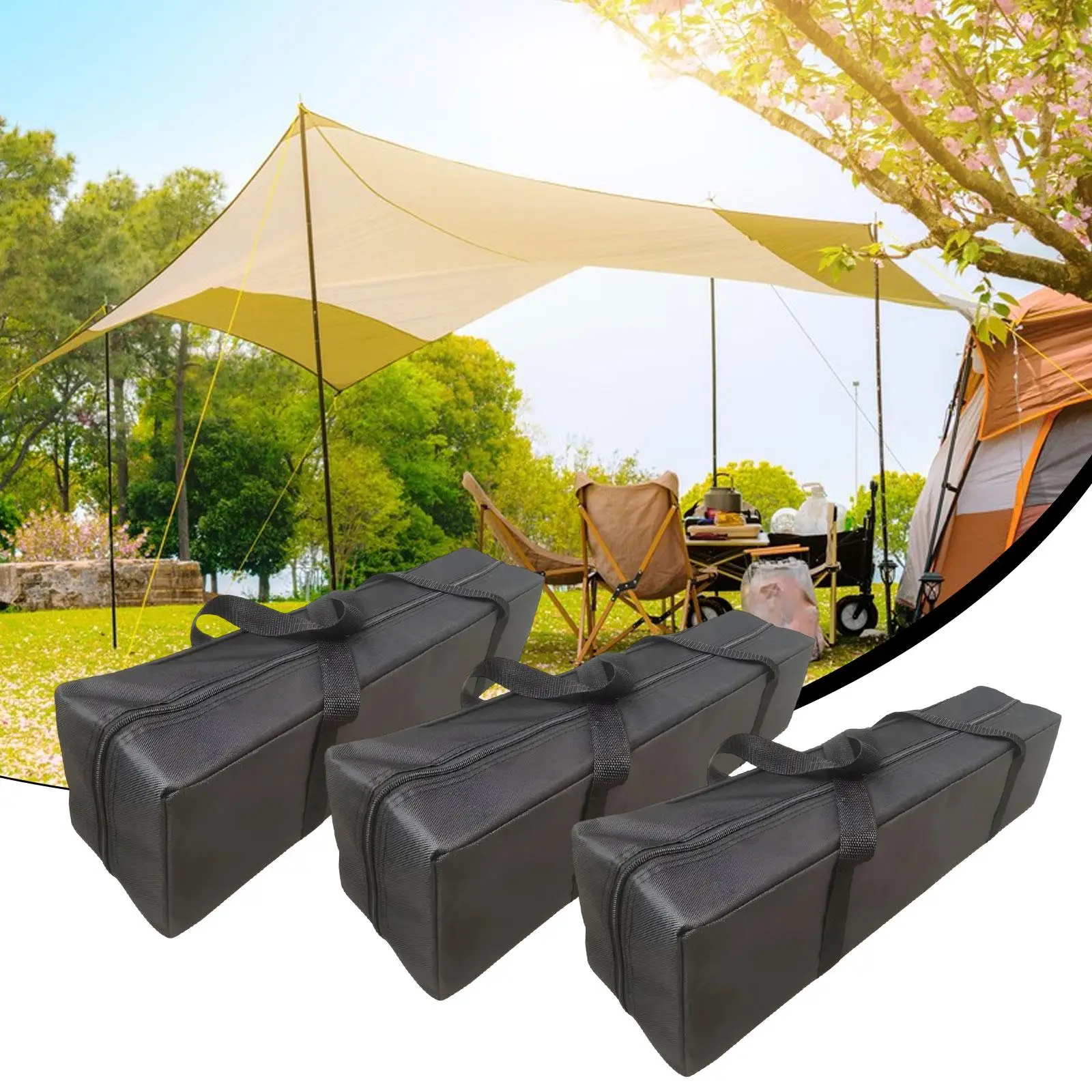 

Спортивная сумка на молнии, сумка для переноски свернутого стола, складной стул с навесом