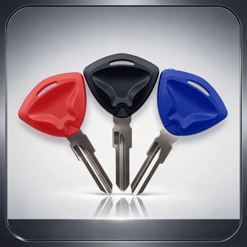 Uncut Blank Replacement Key For Bombardier CAN AM SPYDER SM5 TRIKE GS 990 RS Removable Chip Housing Motorcycle Accessory