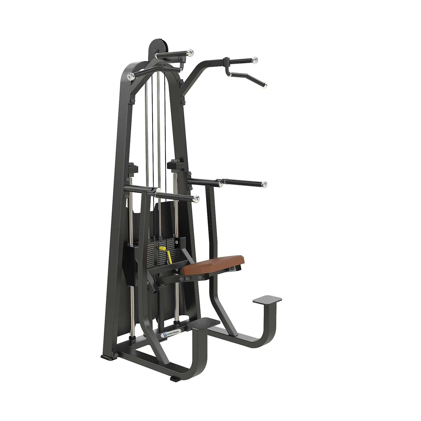 fitness equipment gym use pin loaded equipment Dip/Chin Assist pull up machine