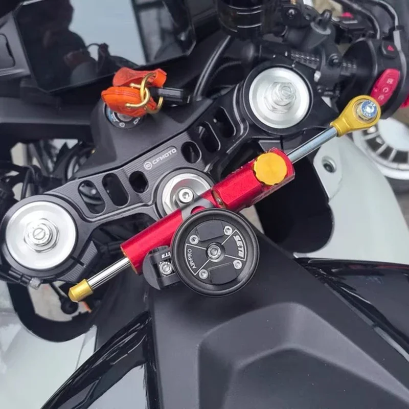 Voor CFMOTO 675SR-R 675SRR 675SS 675 Motorfiets Accessoires Verstelbare Stuurdemper Stabilizer Montage