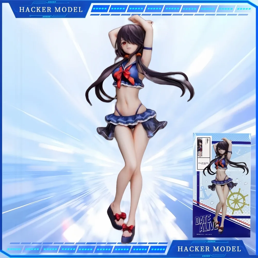 

ElCOCO Date A Live Tokisaki Kurumi Swimsuit Figure Two-dimensional Anime Peripheral Model Statue Desktop Ornament Collection
