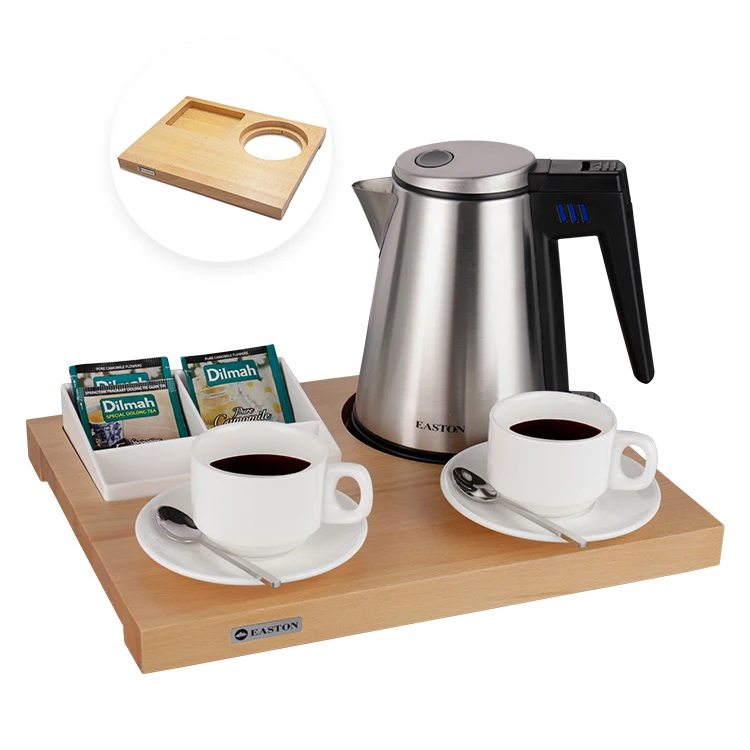 For Electric Kettle Sets for hotel #304 stainless steel Hospitality tray