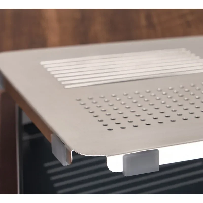 Tea Tray Tea Table Water Storage Type Dry Brewing Table Stainless Steel Drain Tray Tea Sea Tray