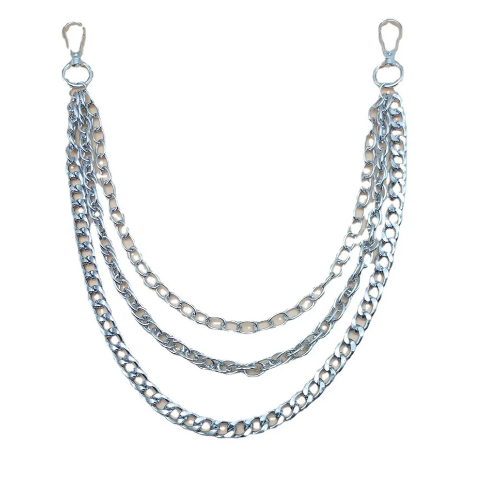 Mehrschichtige Kette Retro beliebte Hip-Hop europäischen und amerikanischen Schmuck Taillenkette heiße Mädchen trendige vielseitige Hosenkette