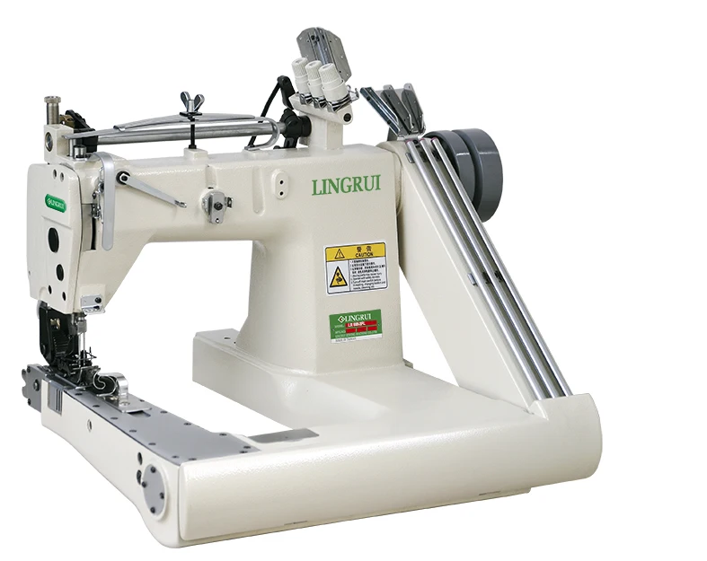 LR 928-2PL Feed-off-the-arm Three Needle Chain Stitch Sewing Machine