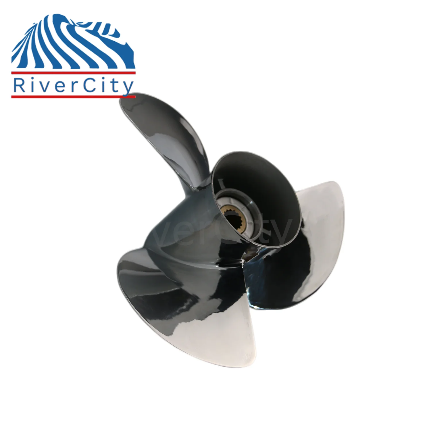 Outboard Propeller For Honda 60HP 75HP 90HP 115HP 130HP 13x19 Boat Stainless Steel Screw 3 Blade 15 Spline Marine Engine