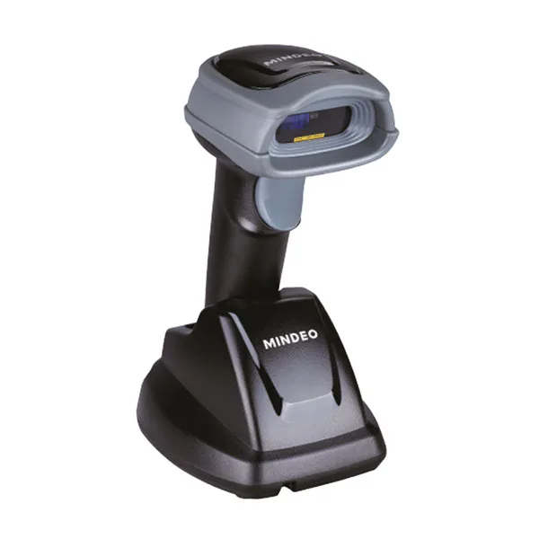 Original MINDEO CS2290 1D 2D Cordless Laser Scanner 433MHz Barcode Reader Wireless Barcode Scanner for Pos Solution with Cradle