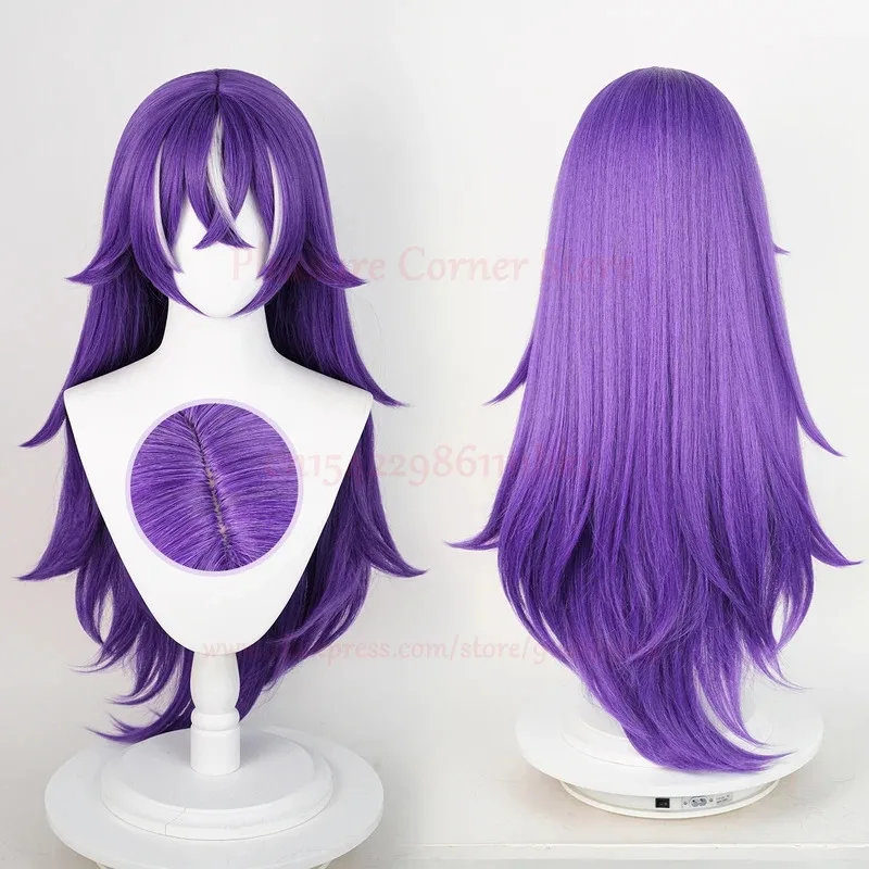 

2025 High Quality Fontaine Chevreuse Cosplay Genshin Impact Non Reflective Heat Resistant Synthetic Wig Simulated Scalp Wigs