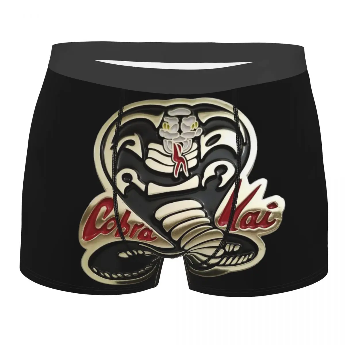 Karate Kid Cobra Kai Vintage Men's Boxer Briefs,Highly Breathable Underpants,Top Quality 3D Print Shorts Birthday Gifts