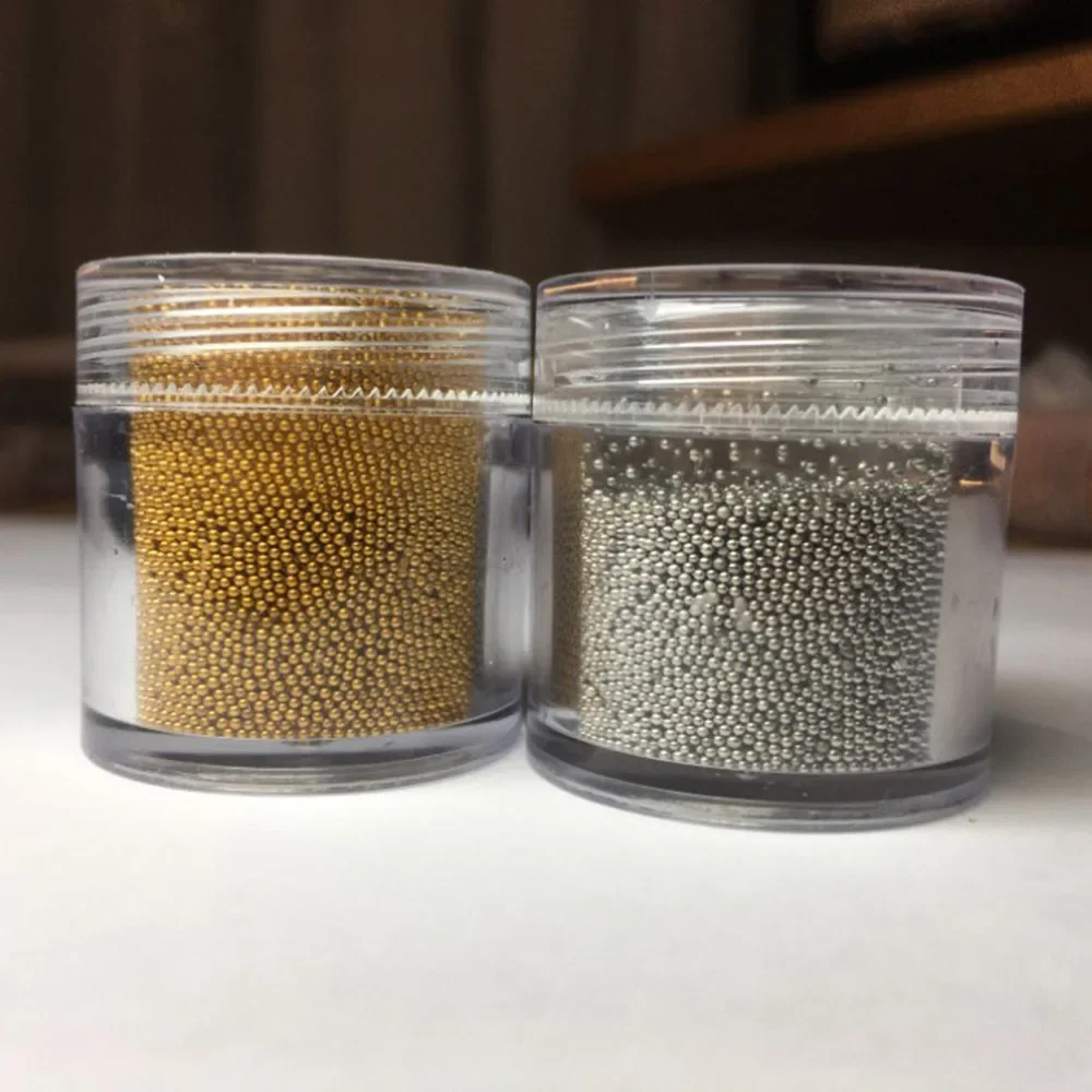 

1 Bottle Caviar Nail Art Beads Decoration 24 Colors Micro Round Ball 0.6-1mm Nail Crystal Glass Beads 3D Nail Rhinestones #PG8/6