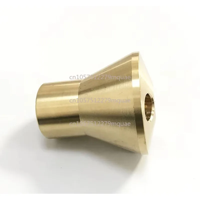 Refrigerant Distributor Brass Nozzle Inlet 1inch Outlet 1/2 with 3 Holes
