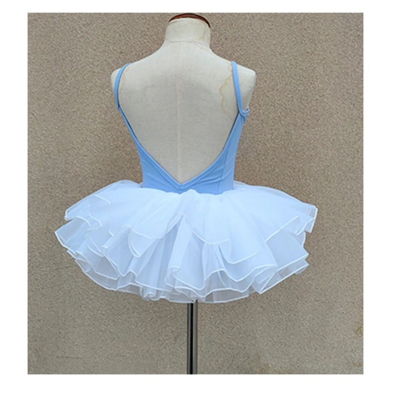 THEEPER Ballet Tutu Dress, Women Girls' Organza Skirt Princess Sweet Cute Tutu Dress, Ballet Dancewear Tutus Mini Skirt
