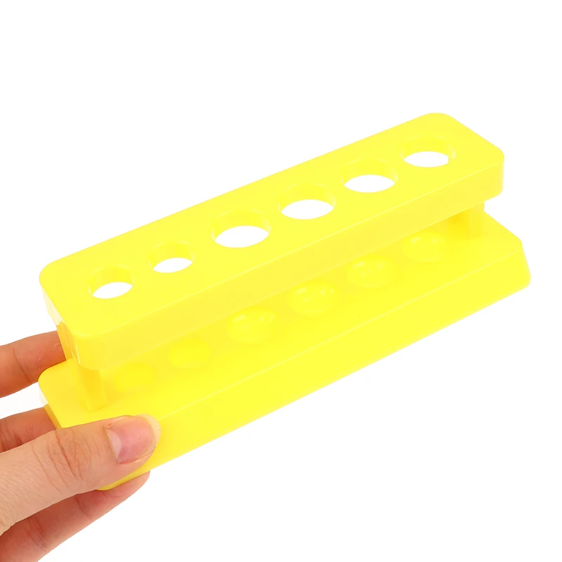 Supporto supporto per buretta supporto per provetta da laboratorio scaffale per provette in plastica supporto per Rack materiale scolastico da laboratorio