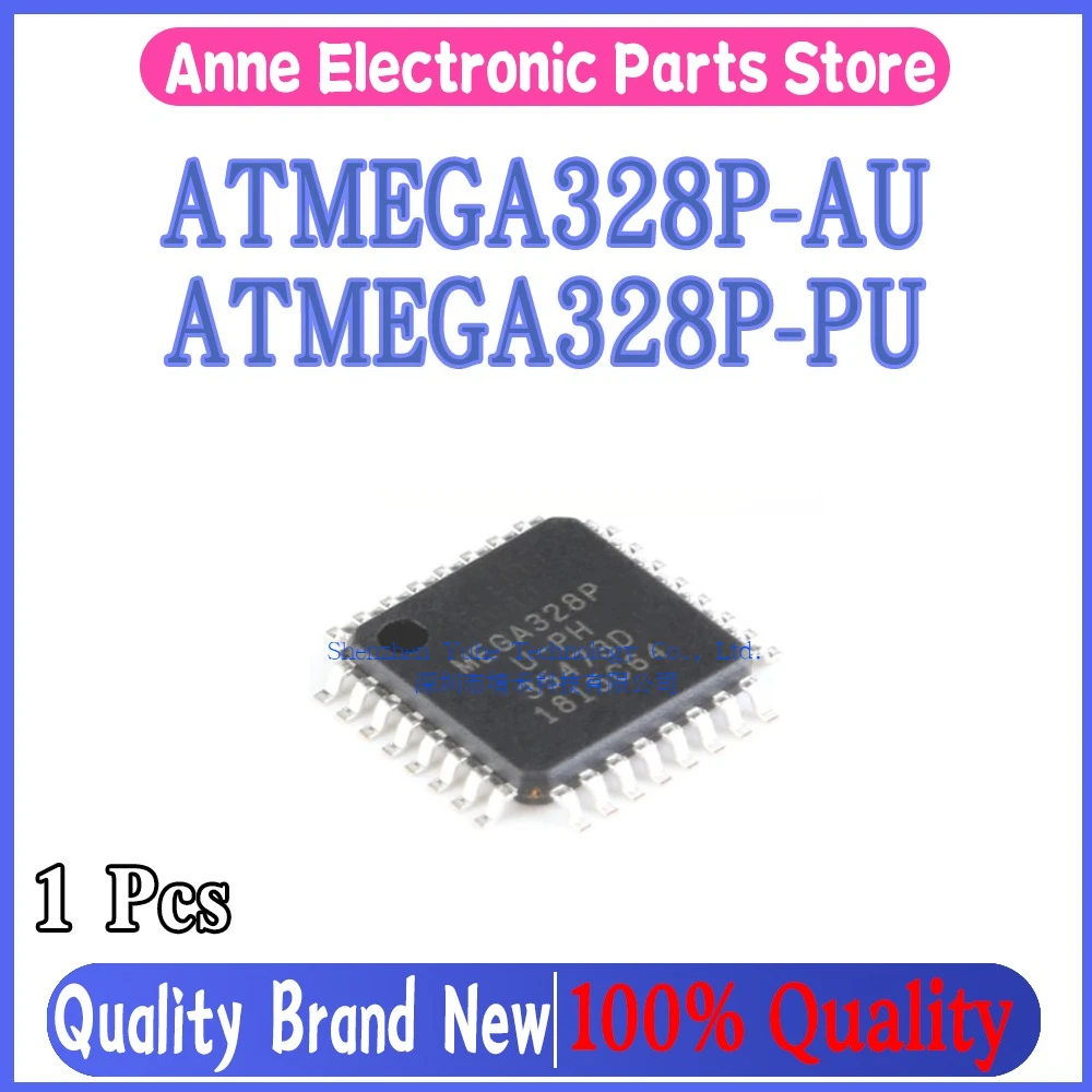 (1piece)100% New ATMEGA328P-AU MEGA328P-AU MEGA328P ATMEGA328P-PU MEGA328P-PU QFP-32 DIP-28 Chipset