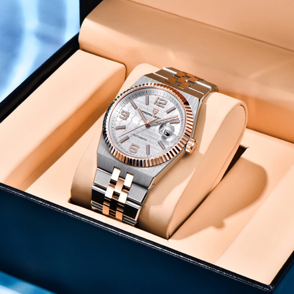 PAGANI DESIGN 2025 мужские часы, роскошные автоматические часы для мужчин, светящиеся механические спортивные наручные часы, водонепроницаемые часы для мужчин