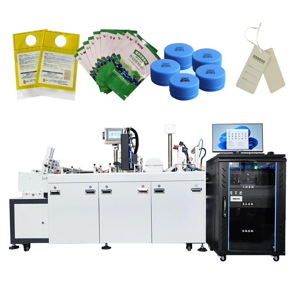 Kelier Industrial Monochrome Printing High Resolution Plastic Card Printer Plastic Bags Printer UV Label Printer