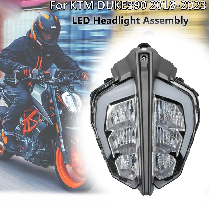 For K-TM DUKE390 Duke 790 890 2018 - 2023 Motorcycle accessories LED Headlight Assembly ABS Headlight Headlamp Front Head Light