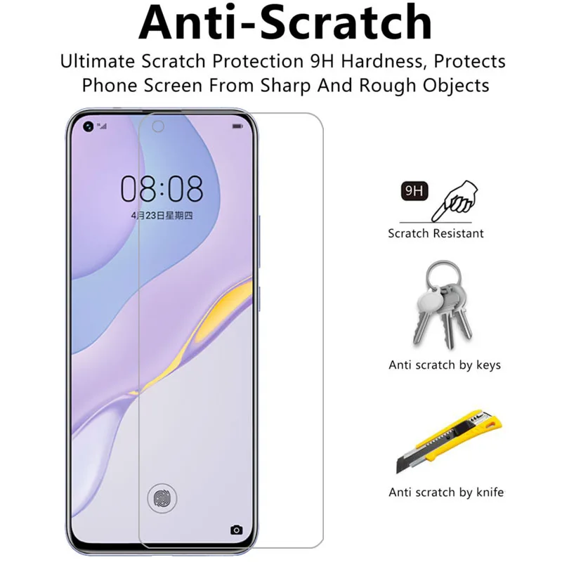 protective tempered glass for huawei nova 7 5g screen protector on nova7 film huawey huwei hawei huawi huawe huawai hawawi honor