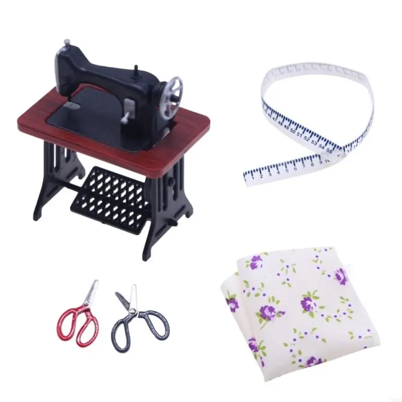 CORB Artistic Miniature Sewing Machine Sculpture For Lover Of Retro Aesthetic Model