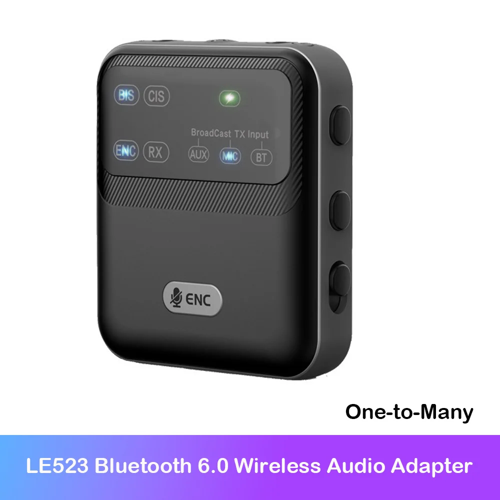 Transmisor receptor de Audio Bluetooth 6,0 ENC transmisión inalámbrica uno con sistema de Audio múltiple con micrófono para guía turística de iglesia