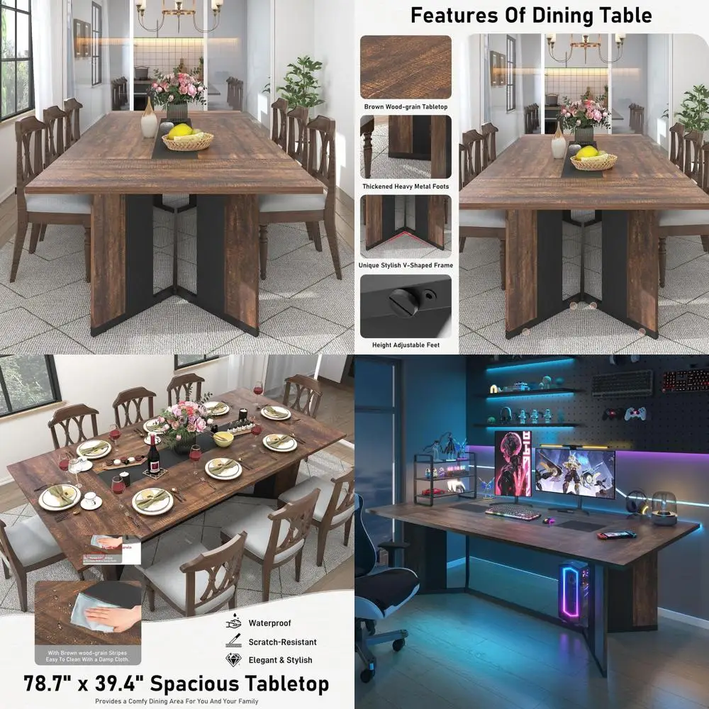 78Inch Dining Table…