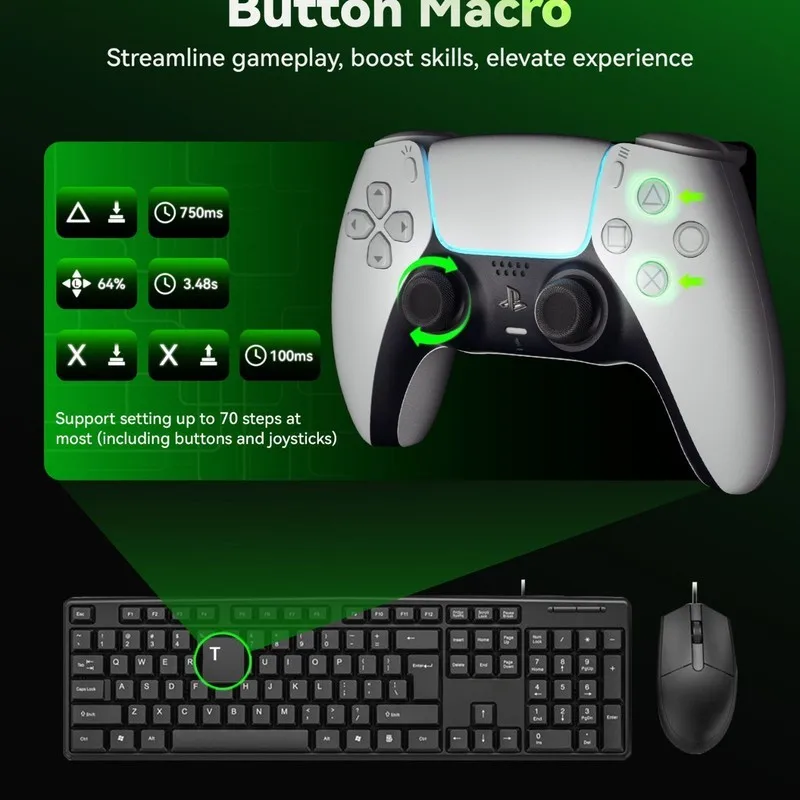 محول AIMZENIX/AX200PRO APEX Heroes جهاز كمبيوتر شخصي Call of Duty COD Destiny 2 App التخصيص