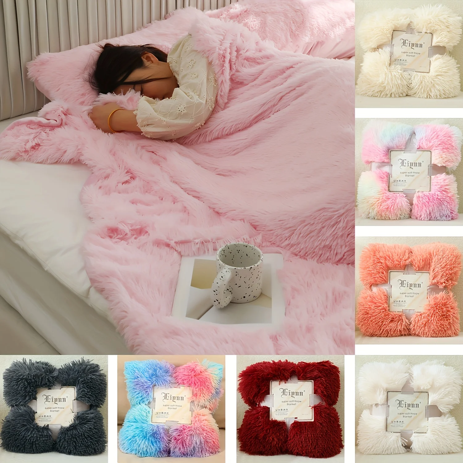 

Soft and Warm Flannel Blanket for All Seasons Perfect for Couch Sofa Office Bed Camping and Traveling