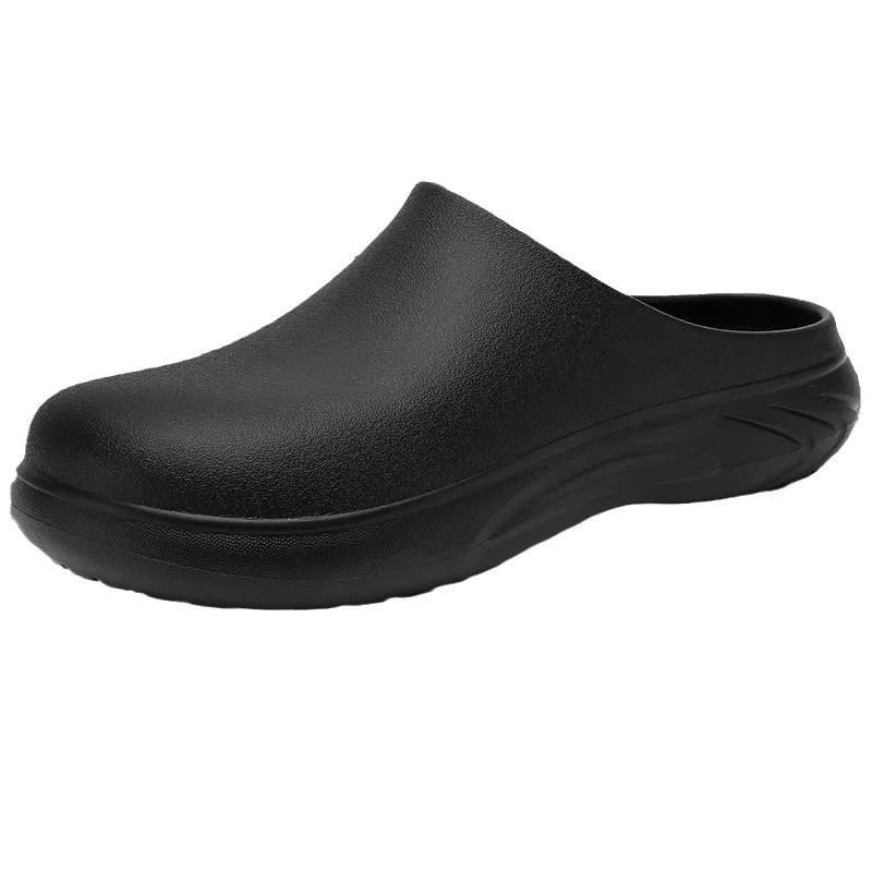 

Hotel Restaurant Chef Shoes Antislip Waterproof Oil-Proof Kitchen Work Shoes Unisex Chef Clogs Plus Size 35-46