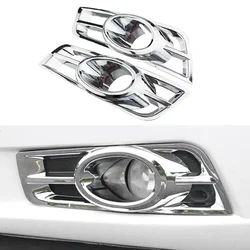 For Chevrolet Chevy Cruze 2009-2014 Front Fog Lamp Light Trim Chrome Cover Left Right  Decorative Frame External