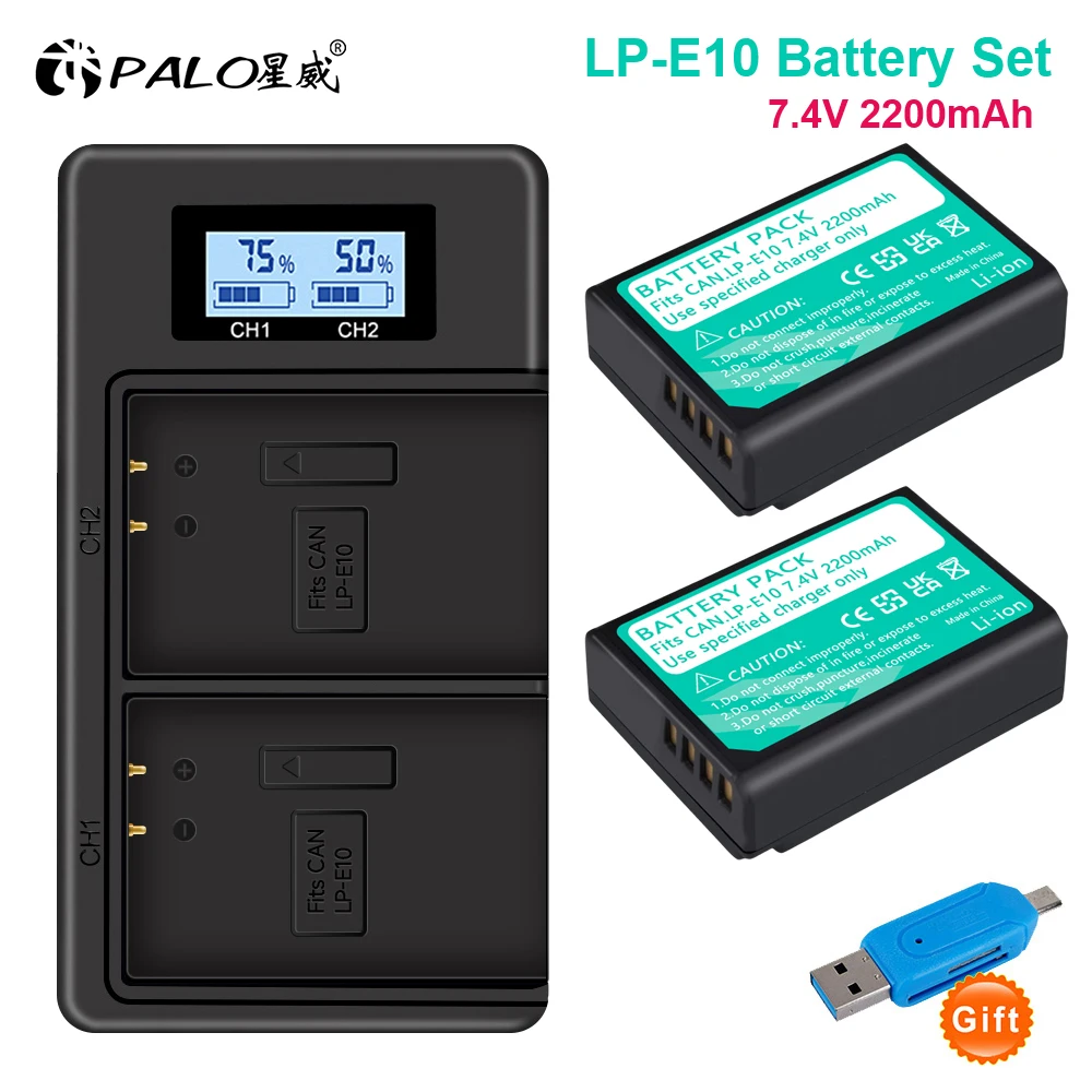 2200Mah LP-E10 Lp E…